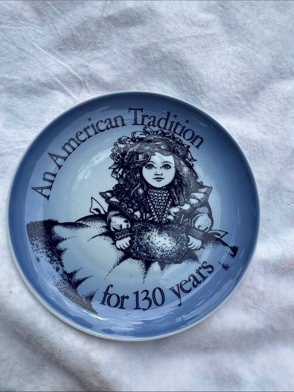 Blue Decorative Plate
